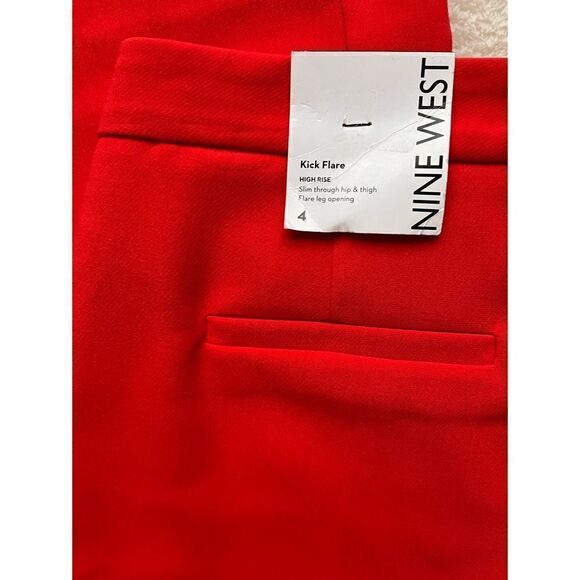 NWT Nine West Women's Madison Cropped Kick Flare Pants - Picture 15 of 15